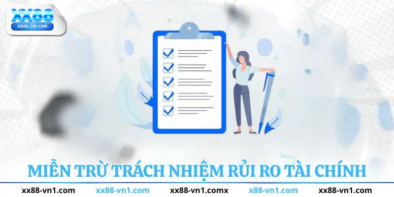 Miễn trừ trách nhiệm rủi ro tài chính