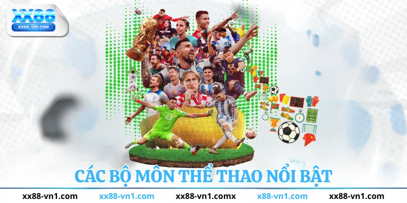 Các bộ môn thể thao nổi bật