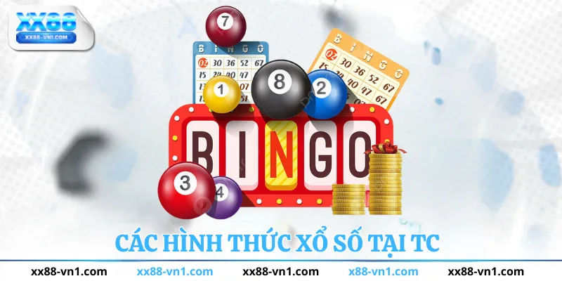 Các hình thức xổ số tại TC