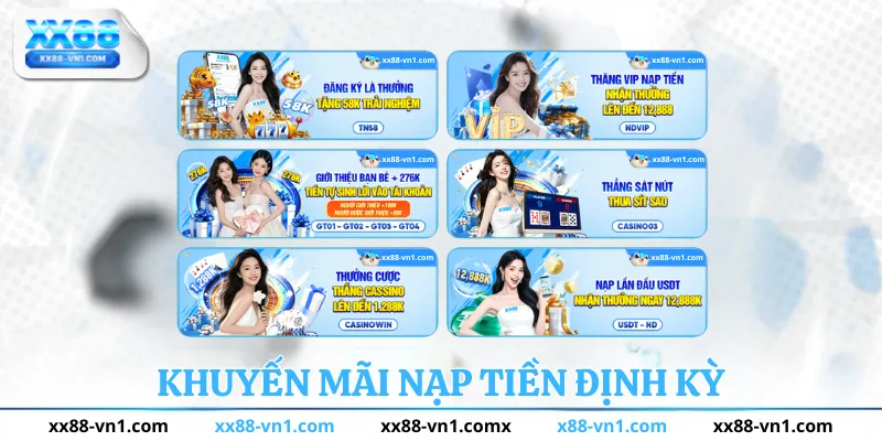 Khuyến mãi nạp tiền định kỳ